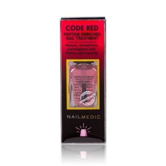 PRETTY WOMAN NAILMEDIC CODE RED Nail Strengthener Peptide Treatment Enriched NIB - Picture 1 of 10